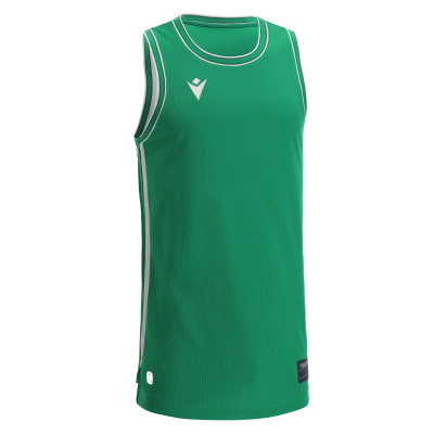 Майка спортивная MACRON PLUTONIUM ECO SHIRT GREEN/DARK GREEN/WHITE