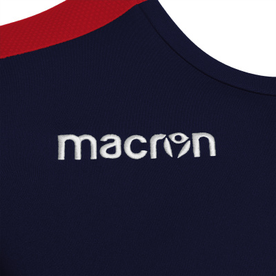 Футболка спортивная MACRON TITAN SHIRT NAVY/RED/WHITE