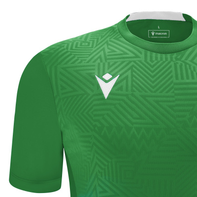 Футболка спортивная MACRON SHEDIR SHIRT GREEN/WHITE