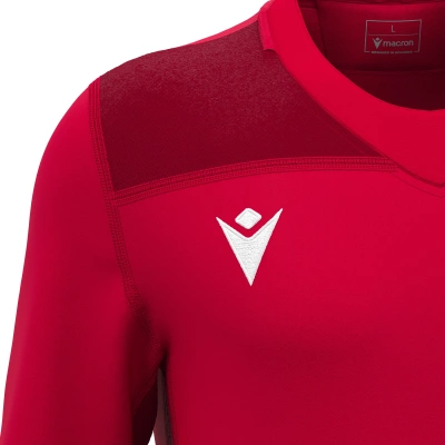 Регбийка игровая MACRON PERIDOT SHIRT RED/DARK RED