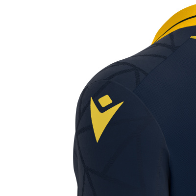 Футболка спортивная MACRON CERBERUS ECO SHIRT NAVY/YELLOW