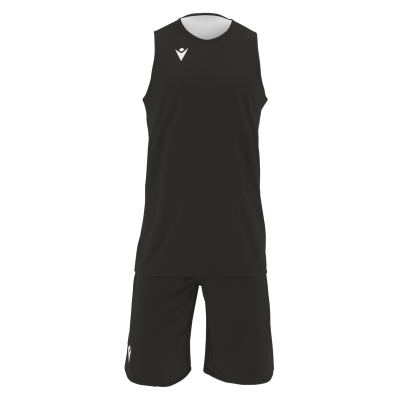 Комплект баскетбольный MACRON X500 SET REVERSIBLE BLACK/WHITE