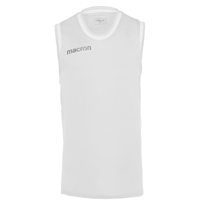 Майка спортивная MACRON ETHANE MAN VEST BICOLOR WHITE