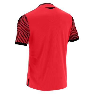Футболка спортивная MACRON TUREIS ECO SHIRT RED/BLACK
