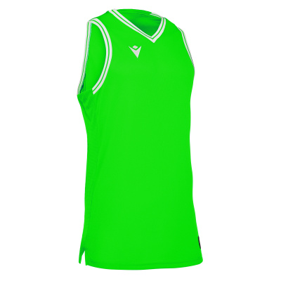 Майка спортивная MACRON FREON SHIRT GREEN/WHITE
