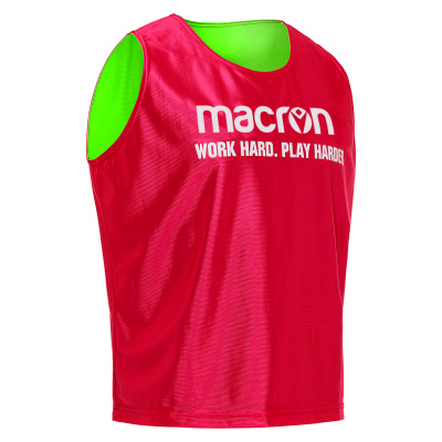 Майка спортивная MACRON OPAL RED/NEON GREEN