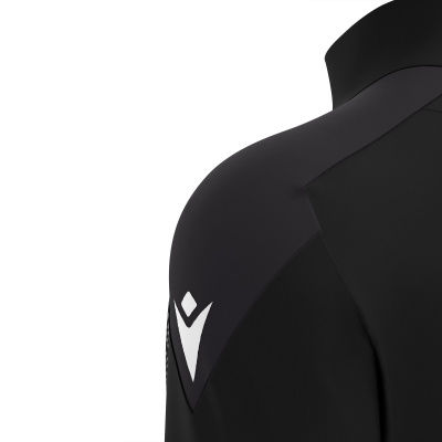 Толстовка тренировочная MACRON ANDUIN TRAINING 1/4 ZIP TOP BLACK/DARK GREY