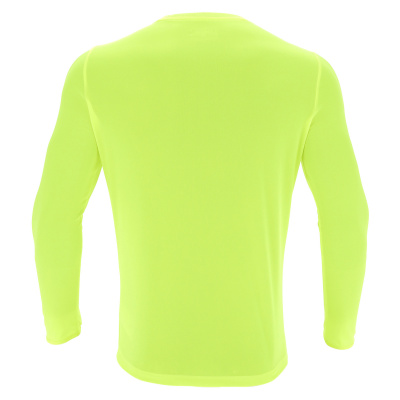 Футболка спортивная MACRON RIGEL HERO SHIRT LS NEON YELLOW