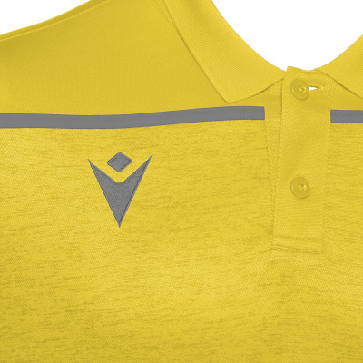 Поло парадное MACRON JUMEIRAH POLO YELLOW/ANTHRACITE