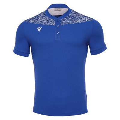 Поло парадное MACRON CHENDA POLO ROYAL BLUE/WHITE