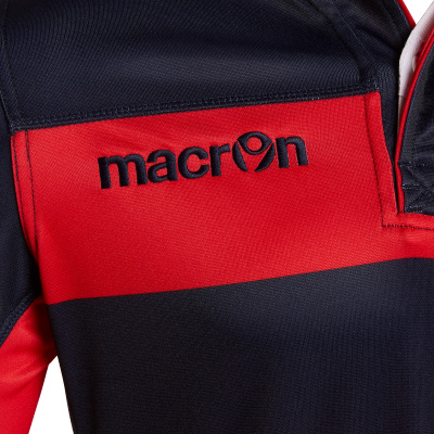 Регбийка игровая MACRON IDMON SHIRT NAVY/RED