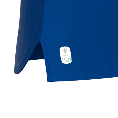 Футболка спортивная MACRON LILY ECO MATCH DAY SLEEVESLESS SHIRT ROYAL BLUE/WHITE