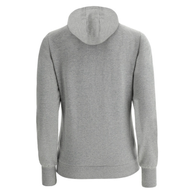 Олимпийка спортивная женская MACRON DRUM FULL ZIP HOODED SWEATSHIRT GREY MELANGE