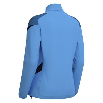 Толстовка тренировочная женская LEONA TRAINING 1/4 ZIP TOP INDIGO SKY/NAVY