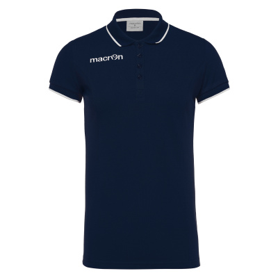 Поло спортивное женское MACRON DESI POLO NAVY/WHITE