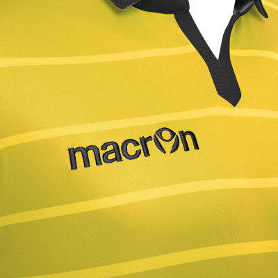 Футболка спортивная MACRON TABIT SHIRT YELLOW/BLACK
