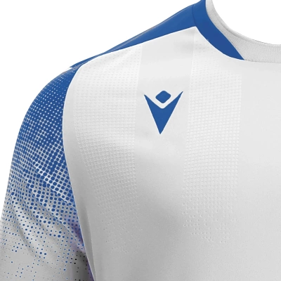 Футболка спортивная MACRON ALIOTH ECO SHIRT WHITE/ROYAL BLUE