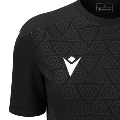 Футболка спортивная женская MACRON DRYAD BLACK/DARK GREY