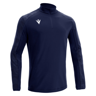 Толстовка тренировочная MACRON NARYN TRAINING 1/4 ZIP TOP NAVY/LIGHT NAVY