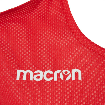 Комплект баскетбольный MACRON F400 SET REVERSIBLE RED/WHITE