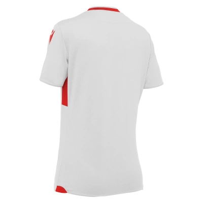 Футболка спортивная женская MACRON ALYA SHIRT WHITE/RED