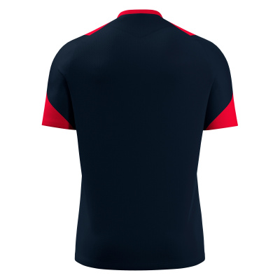 Футболка спортивная MACRON GOLEM SHIRT NAVY/RED