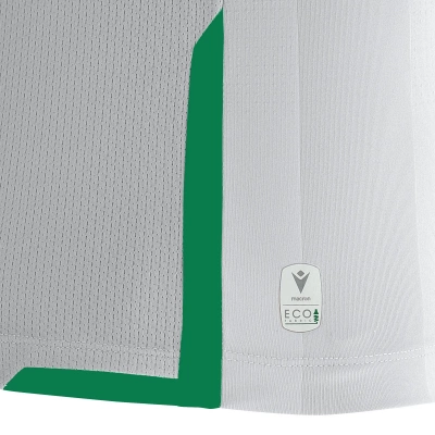 Футболка спортивная MACRON ALIOTH ECO SHIRT WHITE/GREEN