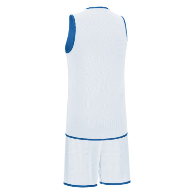 Комплект баскетбольный MACRON F500 SET REVERSIBLE ROYAL BLUE/WHITE