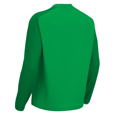 Толстовка тренировочная MACRON THALOS TRAINING TOP GREEN/DARK GREEN