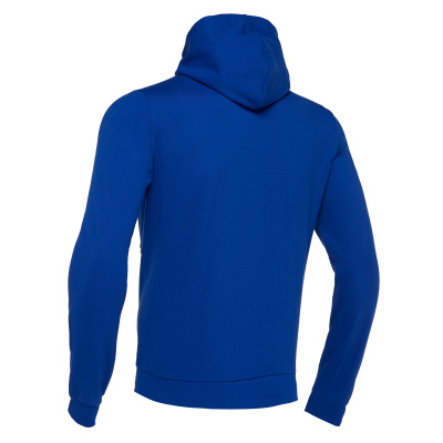 Олимпийка спортивная MACRON CELLO FULL ZIP HOODED SWEATSHIRT ROYAL BLUE