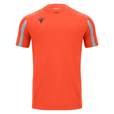 Футболка спортивная MACRON GEDE SHIRT ORANGE/SILVER