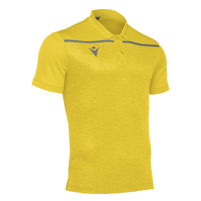 Поло парадное MACRON JUMEIRAH POLO YELLOW/ANTHRACITE
