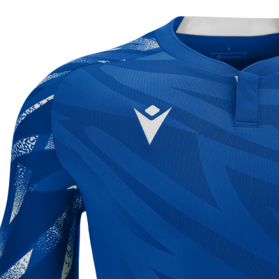 Футболка спортивная MACRON THEMIS ECO SHIRT ROYAL BLUE/WHITE