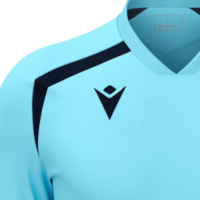 Футболка спортивная MACRON WYRM SHIRT COLUMBIA/NAVY