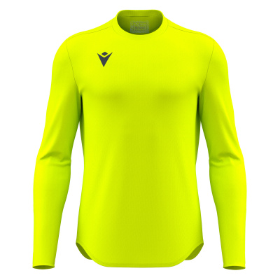 Футболка спортивная MACRON VOID SHIRT LS NEON YELLOW