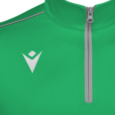Толстовка тренировочная MACRON HAVEL 1/4 ZIP TOP GREEN