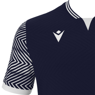 Футболка спортивная MACRON TUREIS ECO SHIRT NAVY/WHITE