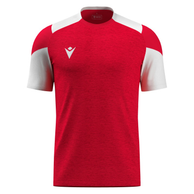 Футболка спортивная MACRON GOLEM SHIRT RED/WHITE