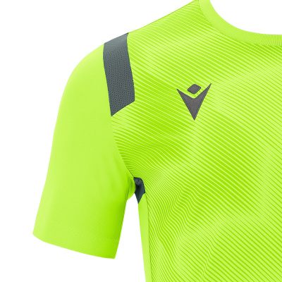 Футболка спортивная MACRON RODDERS SHIRT NEON YELLOW/ANTHRACITE