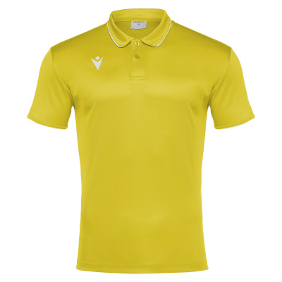 Поло парадное MACRON DRACO HERO POLO YELLOW/WHITE