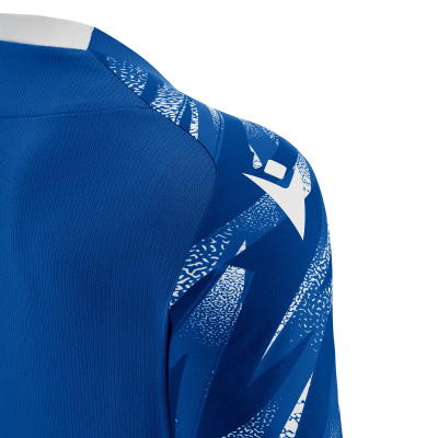 Футболка спортивная MACRON THEMIS ECO SHIRT ROYAL BLUE/WHITE