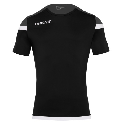 Футболка спортивная MACRON TITAN SHIRT BLACK/WHITE