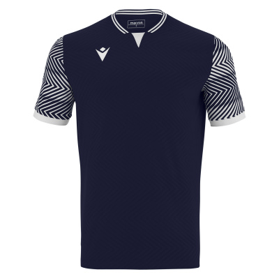 Футболка спортивная MACRON TUREIS ECO SHIRT NAVY/WHITE