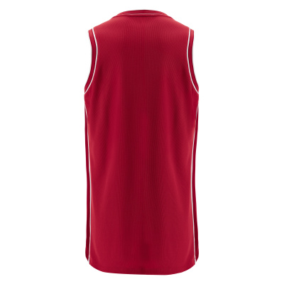 Майка спортивная MACRON PLUTONIUM ECO SHIRT RED/DARK RED/WHITE