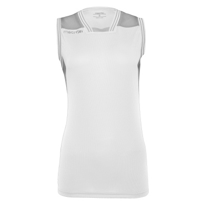 Майка спортивная MACRON RADON WOMAN SHIRT WHITE/GREY
