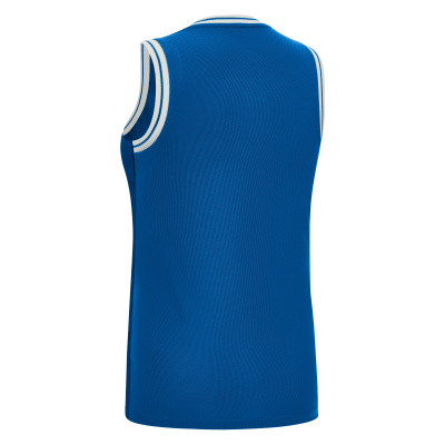 Майка спортивная MACRON TELLURIUM ECO WOMAN SHIRT ROYAL BLUE/WHITE