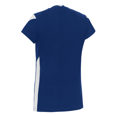 Футболка спортивная женская MACRON OXYGEN SHIRT ROYAL BLUE/WHITE