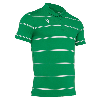 Поло парадное MACRON FLAMENCO POLO GREEN/WHITE