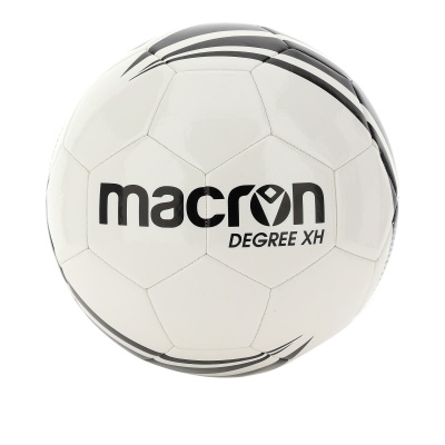 Мяч футбольный тренировочный MACRON DEGREE XH N.3 WHITE/BLACK