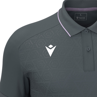Поло парадное MACRON BALDWIN POLO ANTHRACITE/LILAC